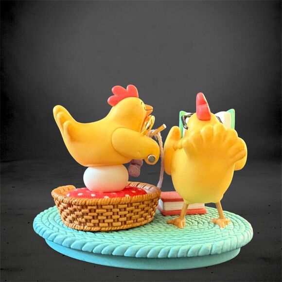 2006 Hallmark Keepsake Ornament “Parents-to-be” Chicken Christmas Holiday - Picture 5 of 8